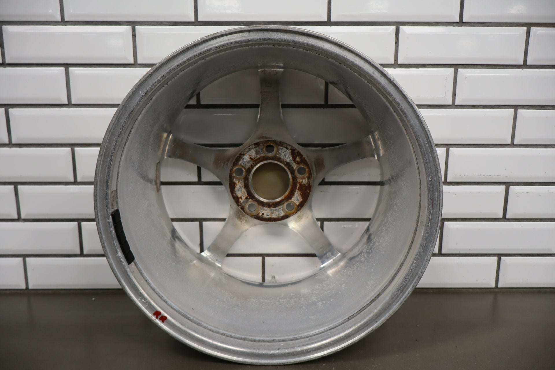 2000-2004 Chevrolet Corvette C5 Rear 18x9.5" OEM 5 Spoke Wheel | Polished