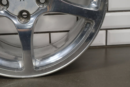 2000-2004 Chevrolet Corvette C5 Rear 18x9.5" OEM 5 Spoke Wheel | Polished