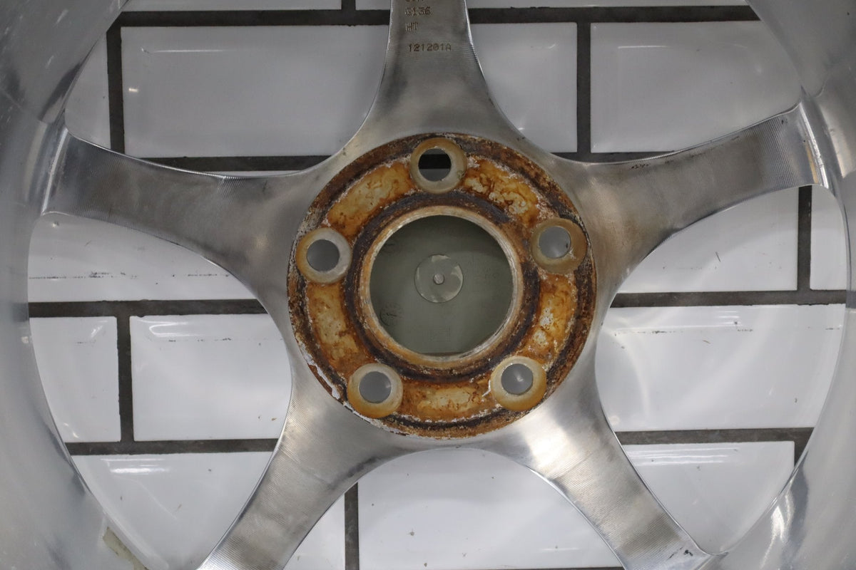 2000-2004 Chevrolet Corvette C5 Rear 18x9.5" OEM 5 Spoke Wheel | Polished