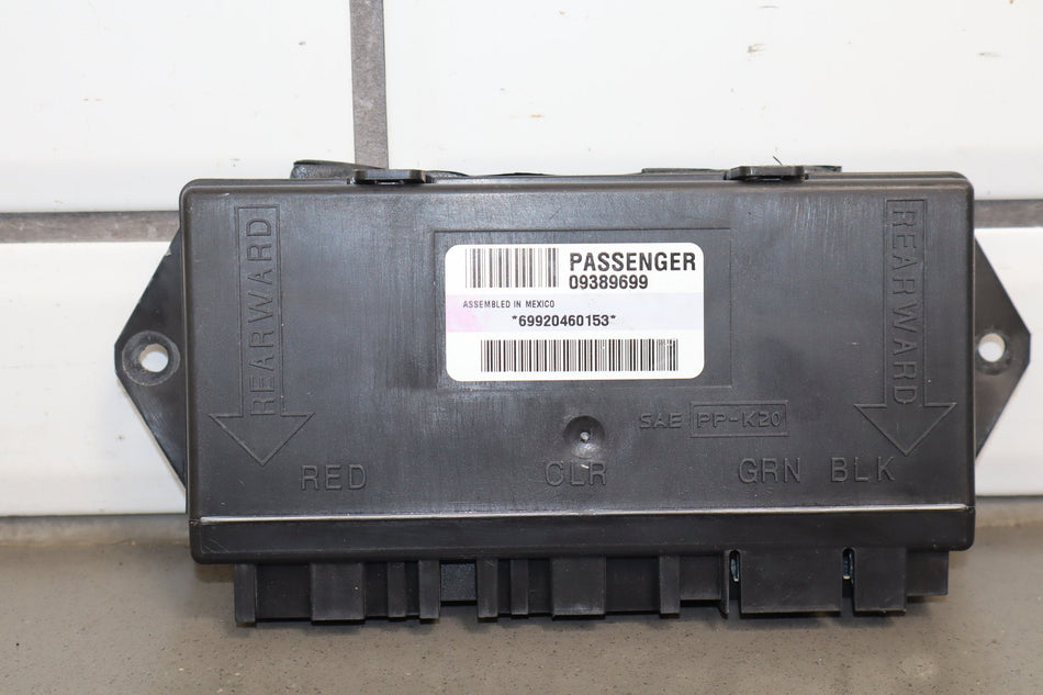 2000-2004 Chevrolet Corvette C5 Right Passenger Door Control Module 10342160