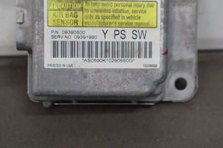 2000-2004 Chevrolet Corvette C5 SRS Module 19244545