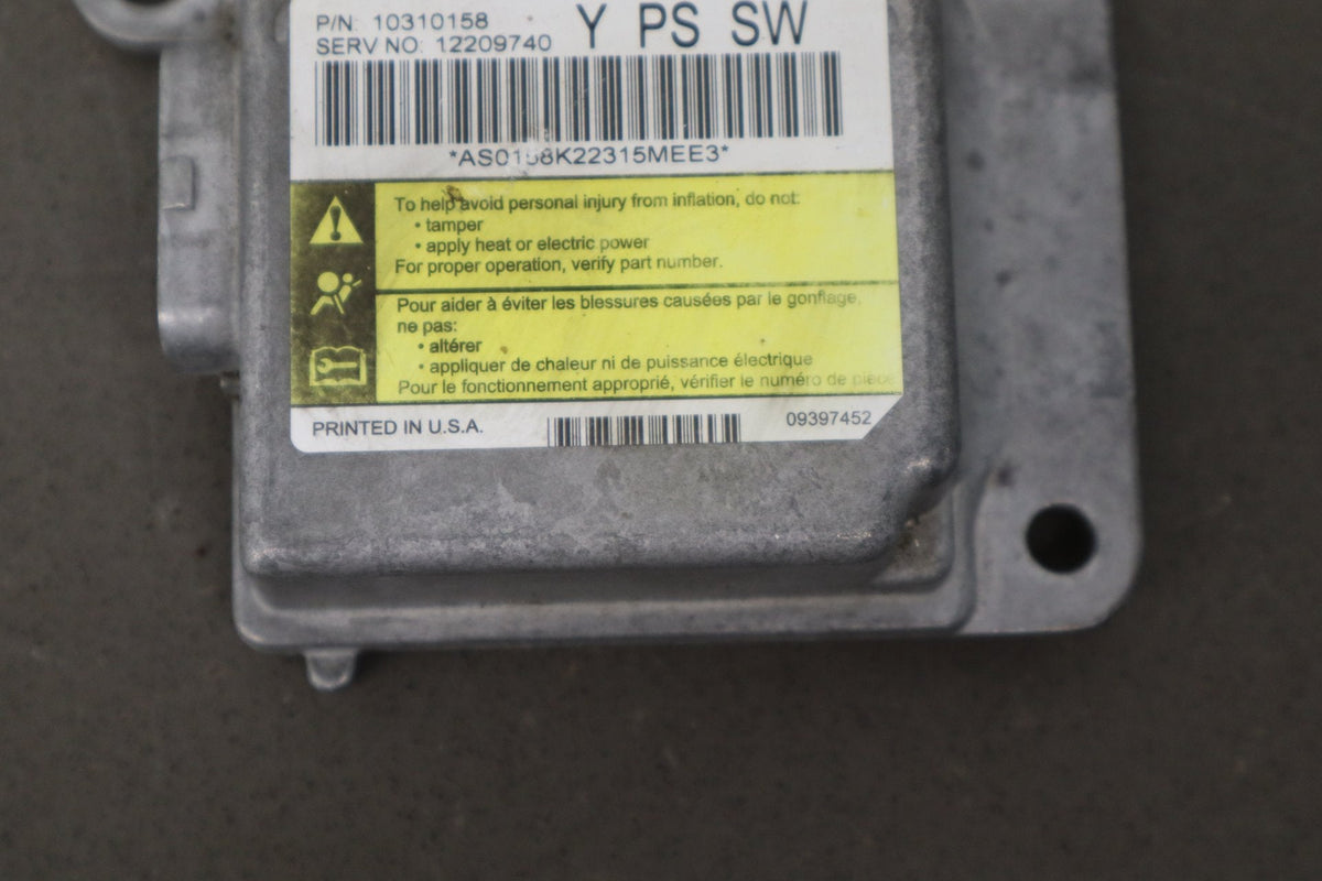 2000-2004 Chevrolet Corvette C5 SRS Module 19244545