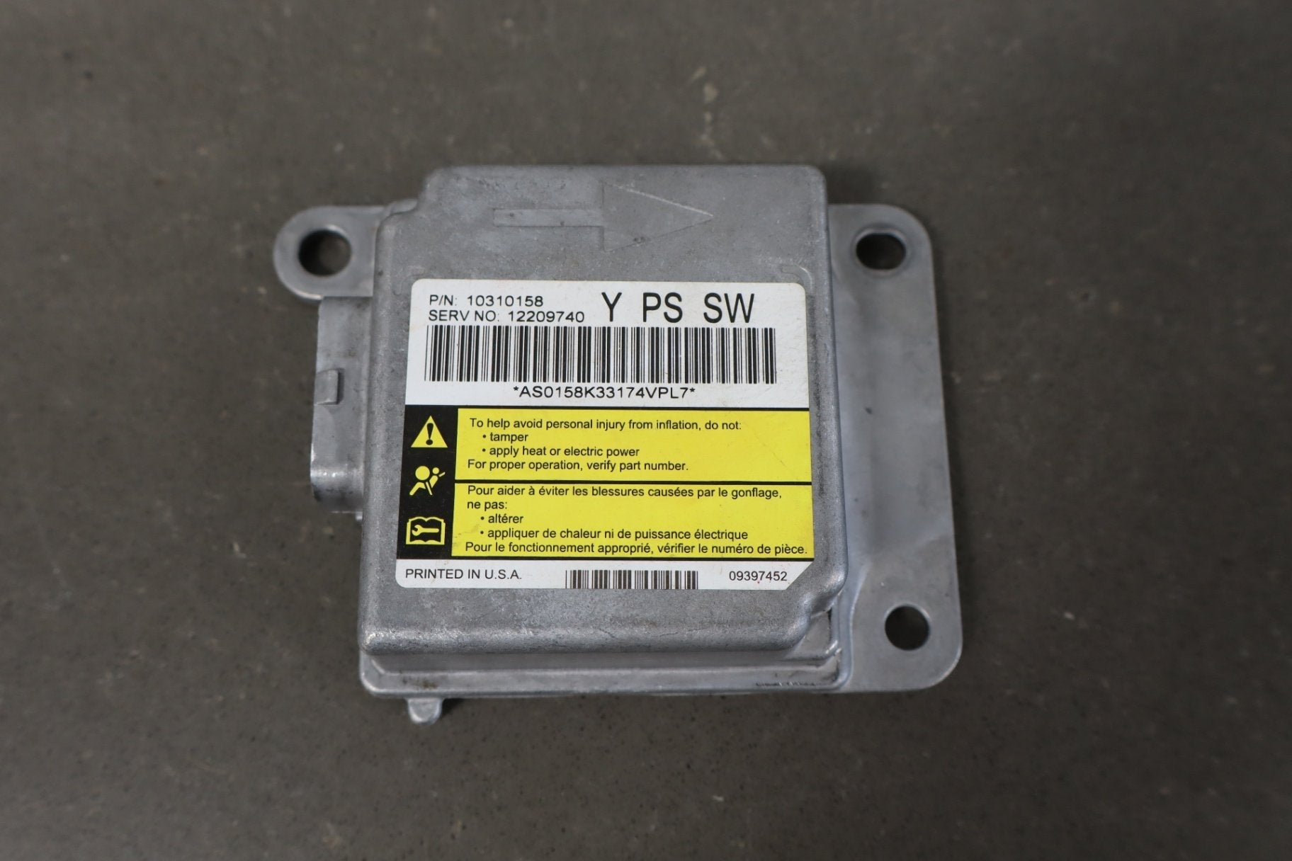 2000-2004 Chevrolet Corvette Chassis Computer 19244545 OEM