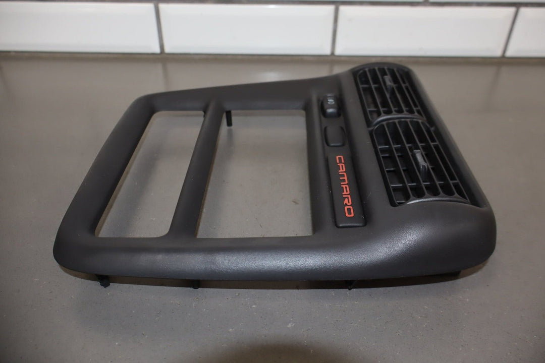 2000 Chevrolet Camaro Dash Mounted Radio Bezel Trim OEM