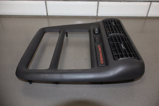 2000 Chevrolet Camaro Dash Mounted Radio Bezel Trim OEM