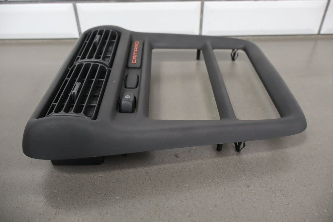 2000 Chevrolet Camaro Dash Mounted Radio Bezel Trim OEM