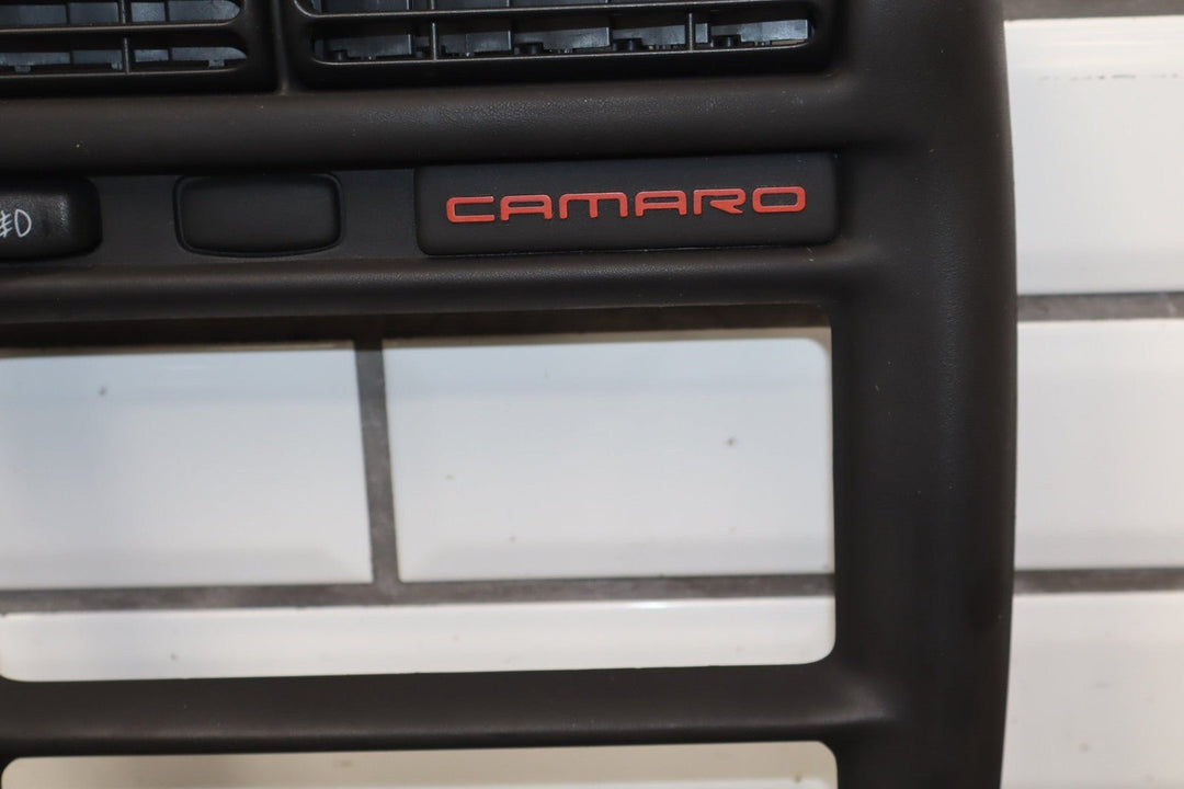 2000 Chevrolet Camaro Dash Mounted Radio Bezel Trim OEM