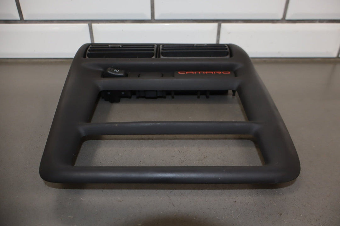 2000 Chevrolet Camaro Dash Mounted Radio Bezel Trim OEM