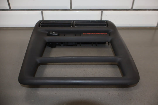 2000 Chevrolet Camaro Dash Mounted Radio Bezel Trim OEM