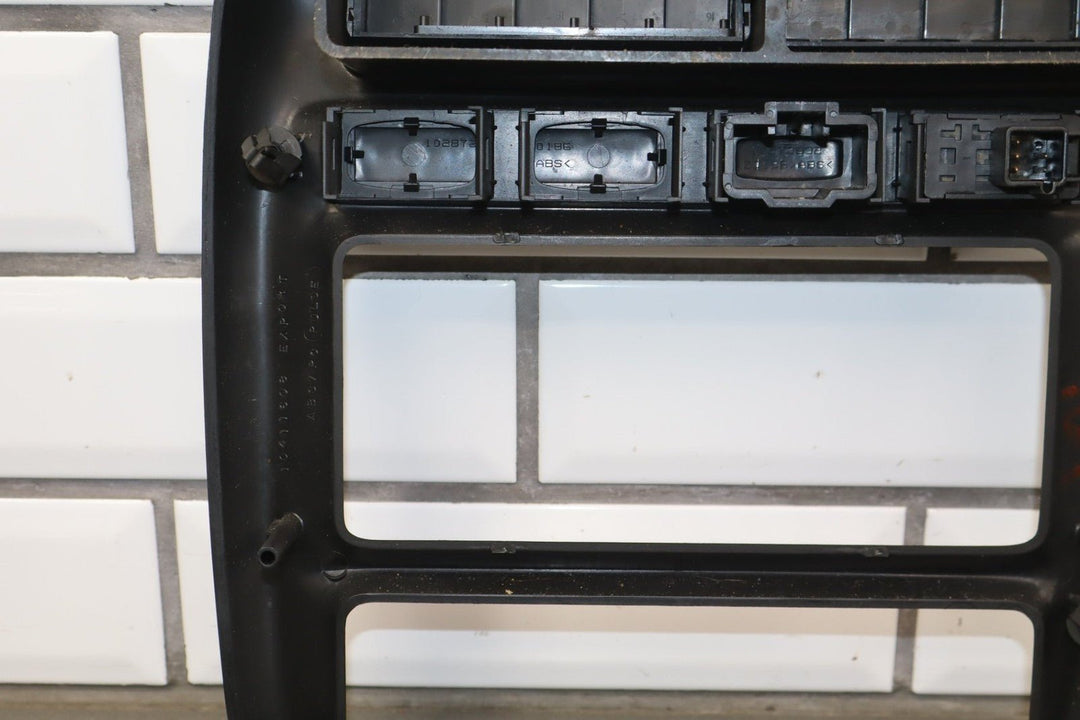 2000 Chevrolet Camaro Dash Mounted Radio Bezel Trim OEM