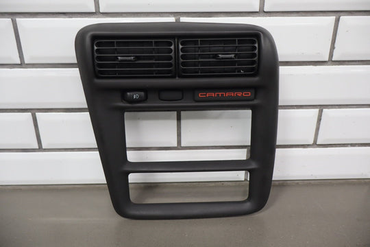 2000 Chevrolet Camaro Dash Mounted Radio Bezel Trim OEM