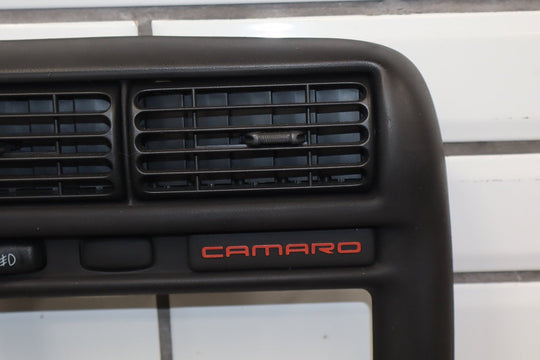 2000 Chevrolet Camaro Dash Mounted Radio Bezel Trim OEM