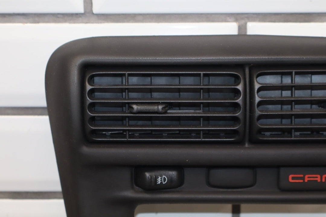 2000 Chevrolet Camaro Dash Mounted Radio Bezel Trim OEM