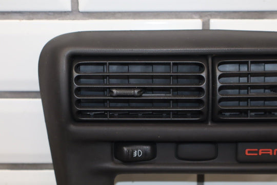 2000 Chevrolet Camaro Dash Mounted Radio Bezel Trim OEM