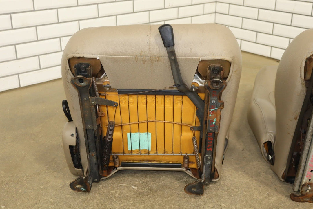 2000 Chevrolet Camaro Front & Rear Leather Seat Set OEM