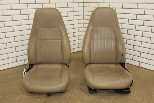 2000 Chevrolet Camaro Front & Rear Leather Seat Set OEM