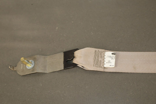 2000 Ford F250 Super Duty Left Rear Seat Belt Retractor Medium Parchment