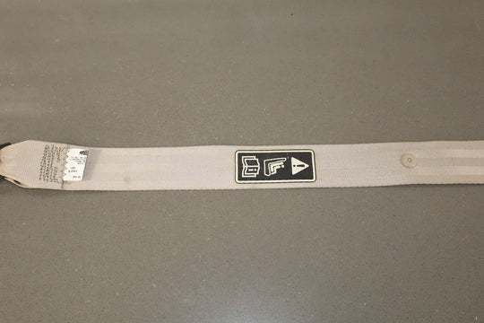 2000 Ford F250 Super Duty Left Rear Seat Belt Retractor Medium Parchment