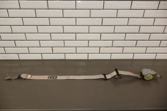2000 Ford F250 Super Duty Left Rear Seat Belt Retractor Medium Parchment