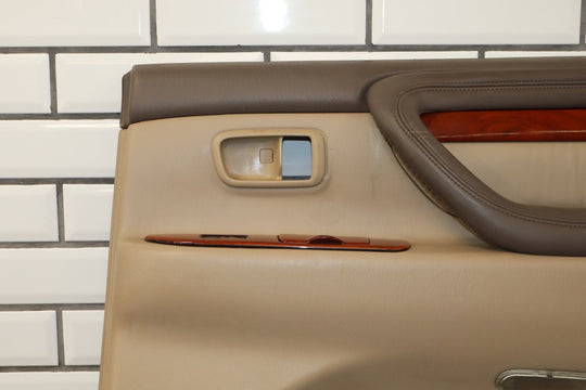 2000 Lexus LX470 Right Rear Door Trim Panel Ivory IVE