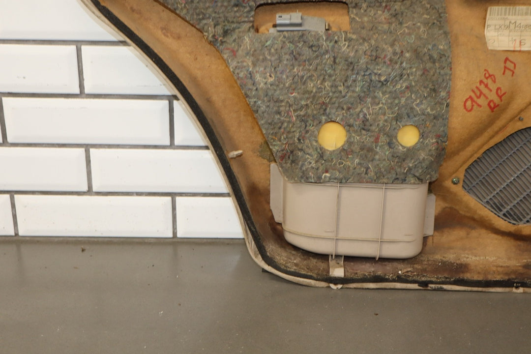 2000 Lexus LX470 Right Rear Door Trim Panel Ivory IVE