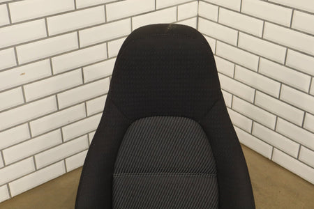 2000 Mazda MX-5 Miata Right Passenger Front Seat Cloth Black B0