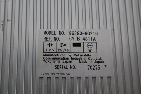 2000 Toyota Land Cruiser Radio Amplifier 86280-60210