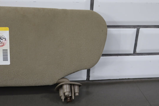2001 - 2002 Chevrolet Silverado 2500 Sun Visor Pair Left/Right Tan 52D