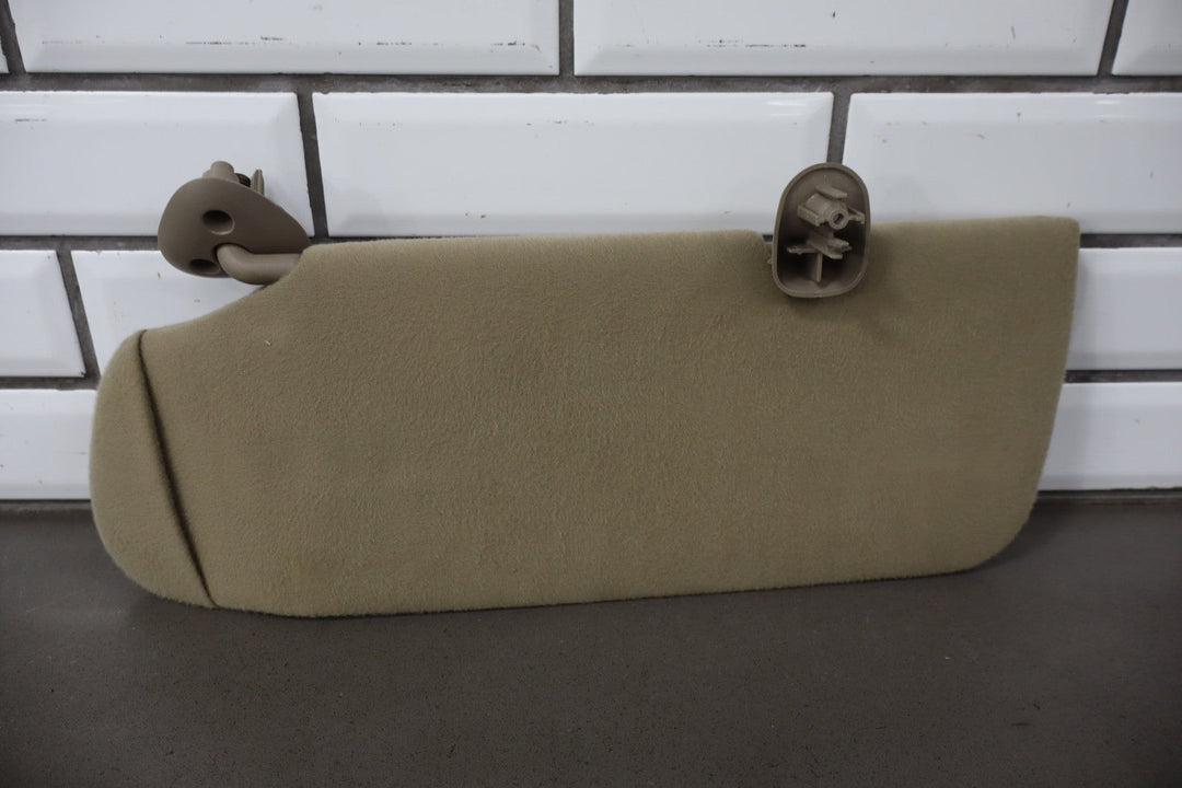 2001 - 2002 Chevrolet Silverado 2500 Sun Visor Pair Left/Right Tan 52D