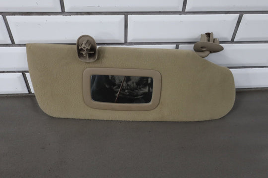 2001 - 2002 Chevrolet Silverado 2500 Sun Visor Pair Left/Right Tan 52D