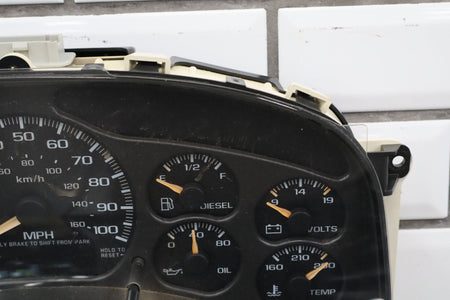 2001-2002 Chevrolet Silverado Speedometer 15065280 349683 Miles