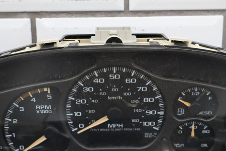 2001-2002 Chevrolet Silverado Speedometer 15065280 349683 Miles