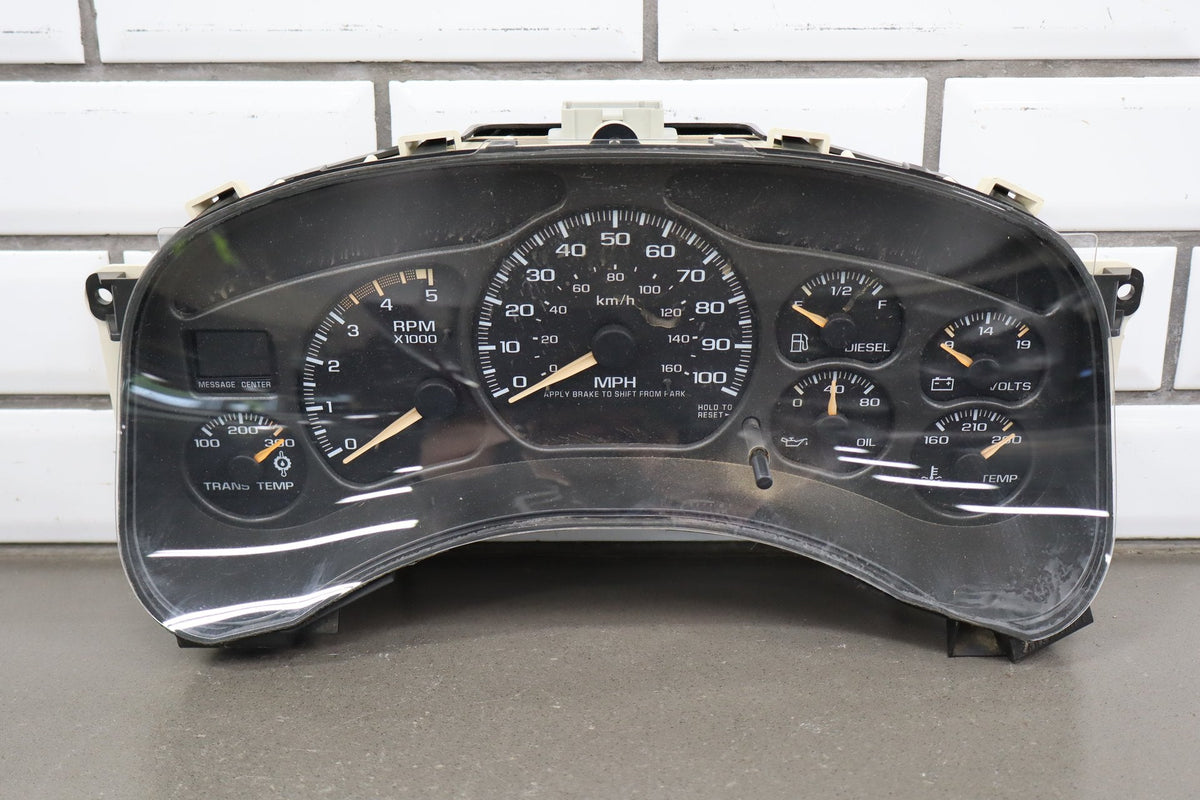 2001-2002 Chevrolet Silverado Speedometer 15065280 349683 Miles