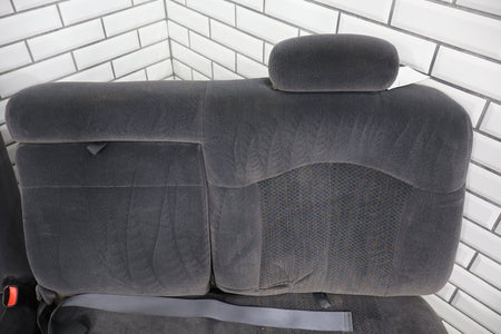 2001-2002 Chevrolet Silverado/GMC Sierra 2500HD Crew Cab Cloth Seats Graphite