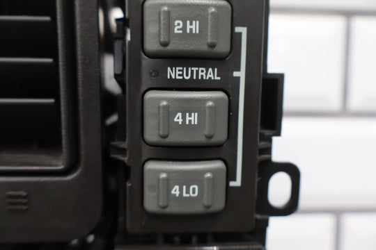 2001 - 2002 Chevy GMC 2500HD Headlight Switch with Bracket/Bezel