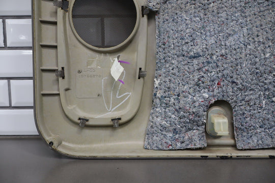 2001 - 2002 GMC Sierra 2500 Crew Cab Left Driver Rear Door Trim Panel