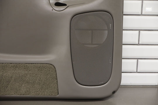 2001 - 2002 GMC Sierra 2500 Crew Cab Left Driver Rear Door Trim Panel