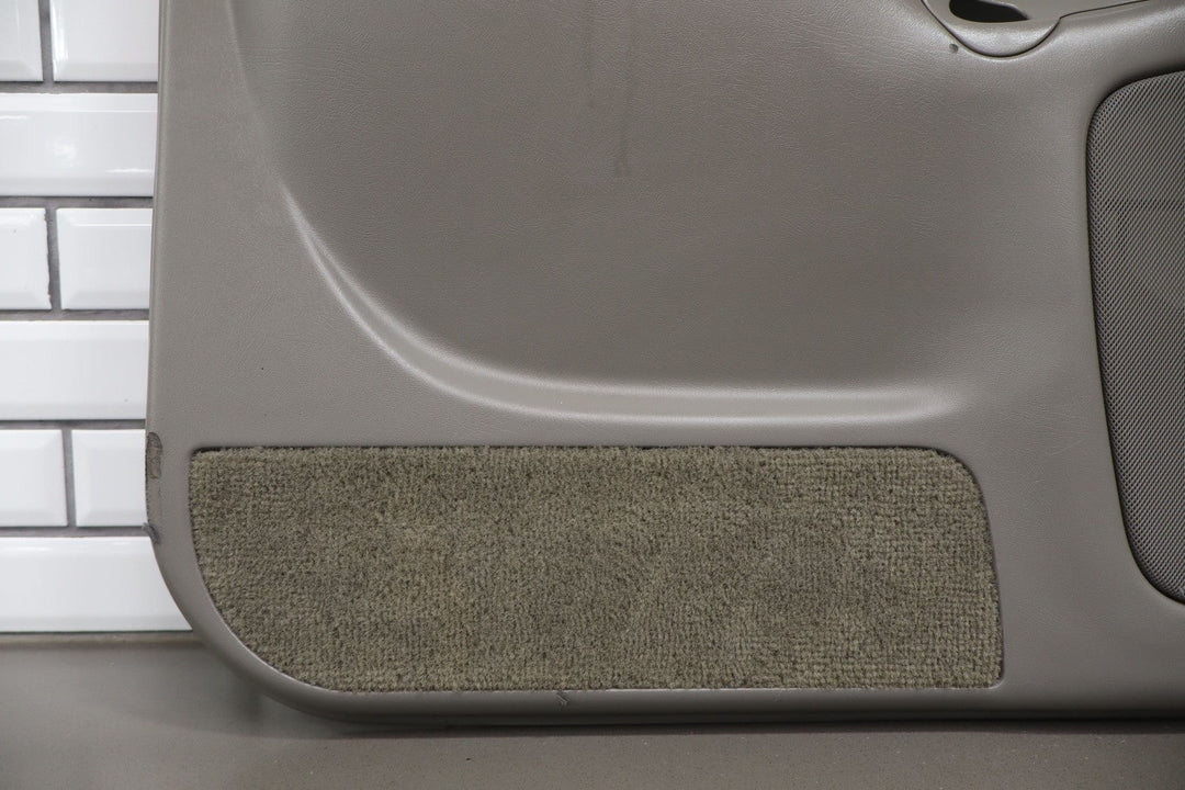 2001 - 2002 GMC Sierra 2500 Crew Cab Left Driver Rear Door Trim Panel