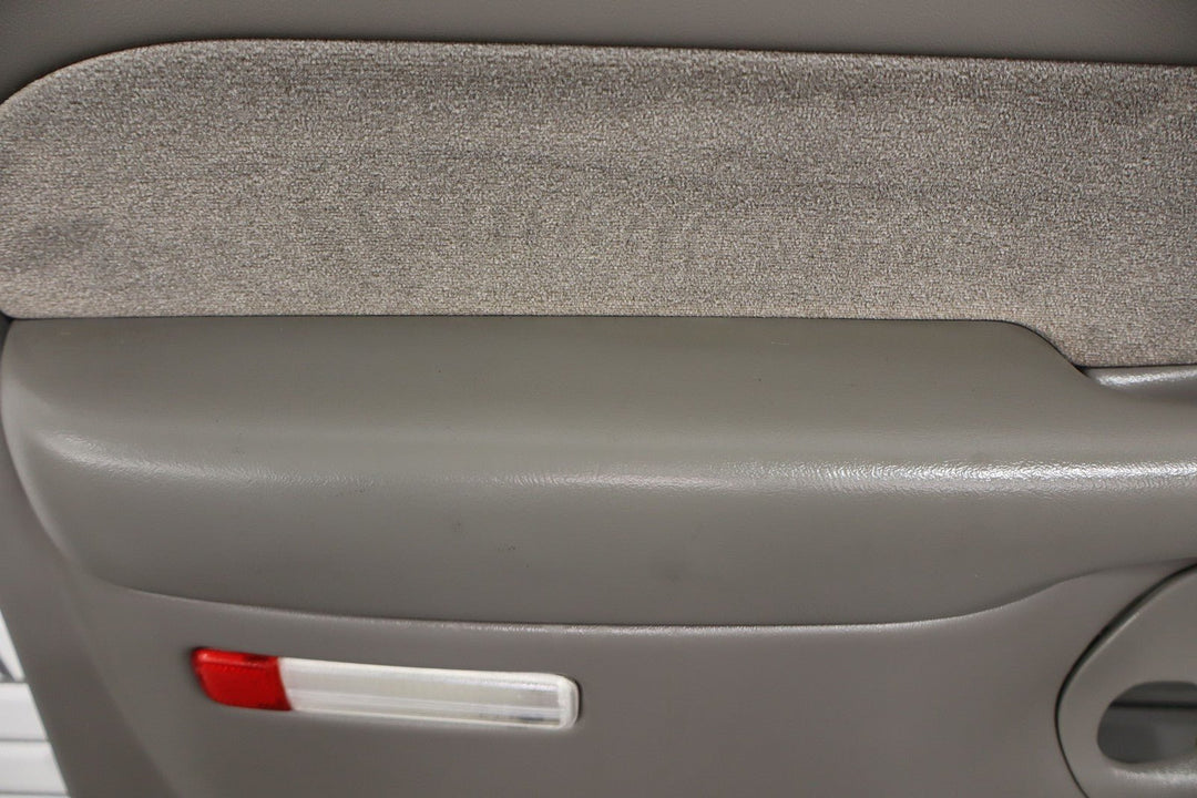 2001 - 2002 GMC Sierra 2500 Crew Cab Left Driver Rear Door Trim Panel