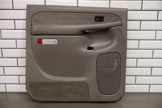 2001 - 2002 GMC Sierra 2500 Crew Cab Left Driver Rear Door Trim Panel