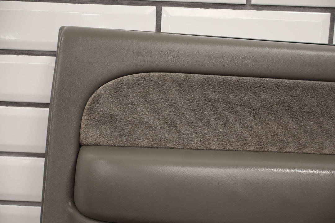 2001 - 2002 GMC Sierra 2500 Crew Cab Left Driver Rear Door Trim Panel