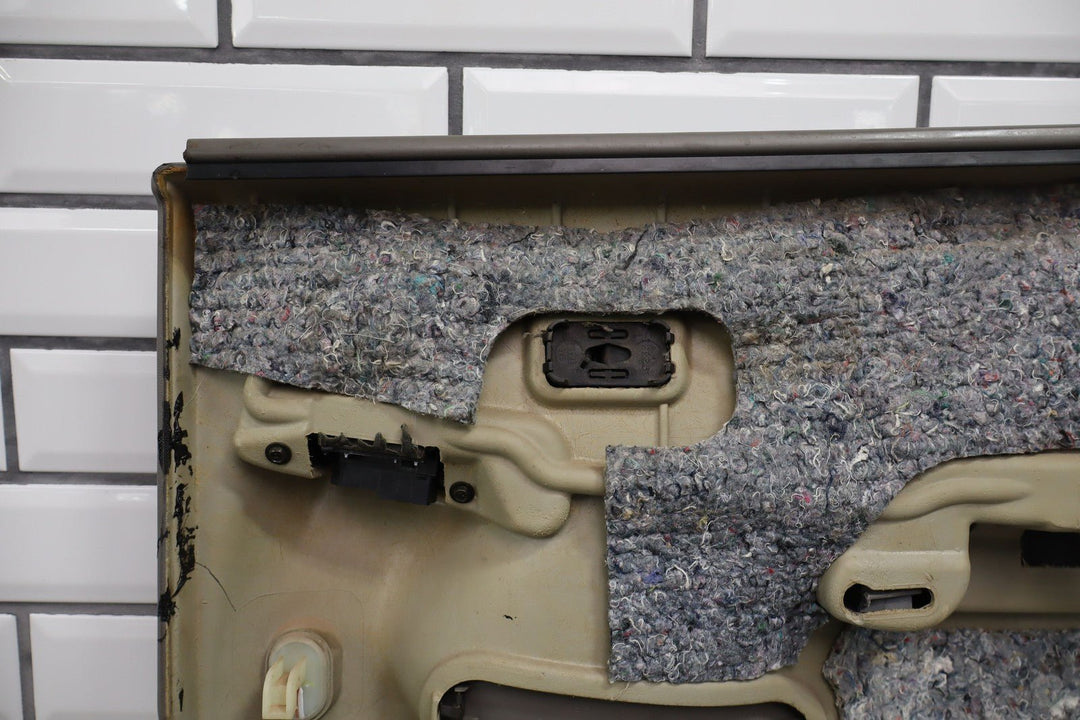 2001 - 2002 GMC Sierra 2500 Crew Cab Left Driver Rear Door Trim Panel