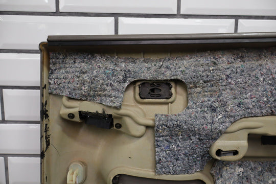 2001 - 2002 GMC Sierra 2500 Crew Cab Left Driver Rear Door Trim Panel