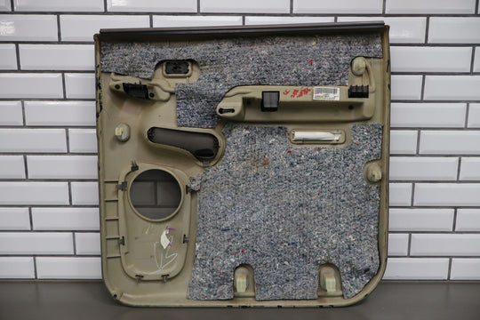 2001 - 2002 GMC Sierra 2500 Crew Cab Left Driver Rear Door Trim Panel