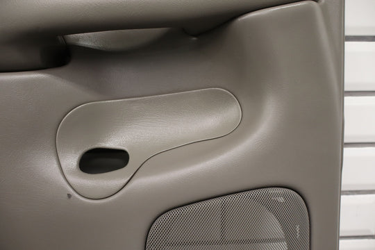 2001 - 2002 GMC Sierra 2500 Crew Cab Left Driver Rear Door Trim Panel