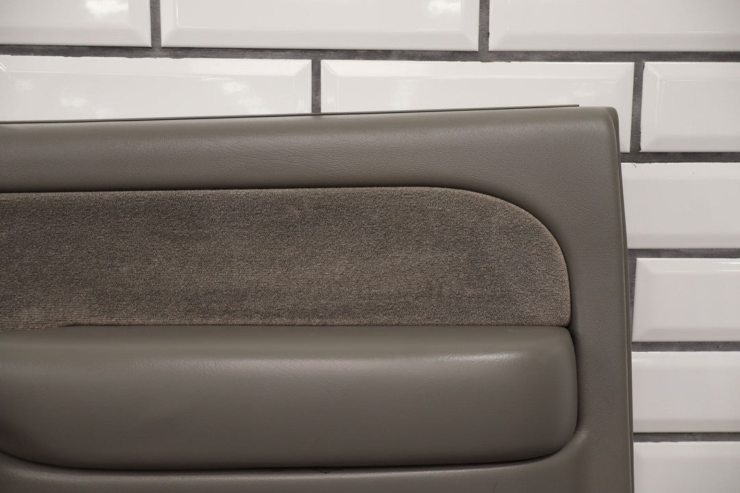 2001 - 2002 GMC Sierra 2500 Crew Cab Right Passenger Rear Door Trim Panel