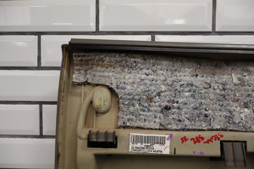 2001 - 2002 GMC Sierra 2500 Crew Cab Right Passenger Rear Door Trim Panel