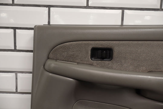 2001 - 2002 GMC Sierra 2500 Crew Cab Right Passenger Rear Door Trim Panel