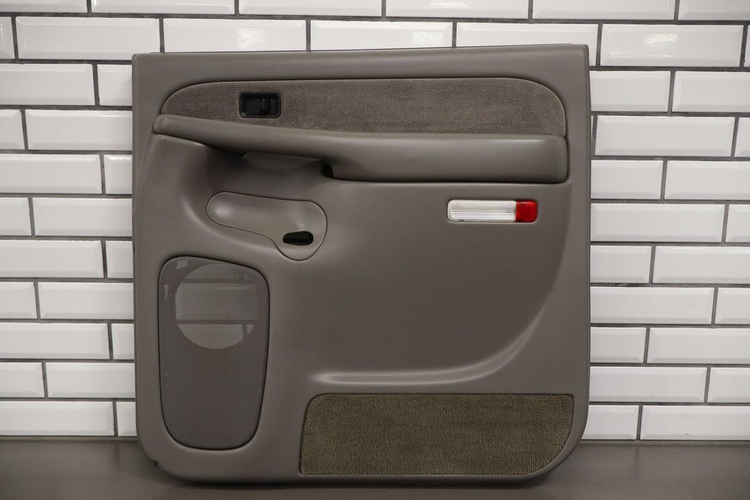 2001 - 2002 GMC Sierra 2500 Crew Cab Right Passenger Rear Door Trim Panel