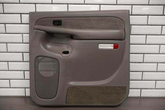 2001 - 2002 GMC Sierra 2500 Crew Cab Right Passenger Rear Door Trim Panel